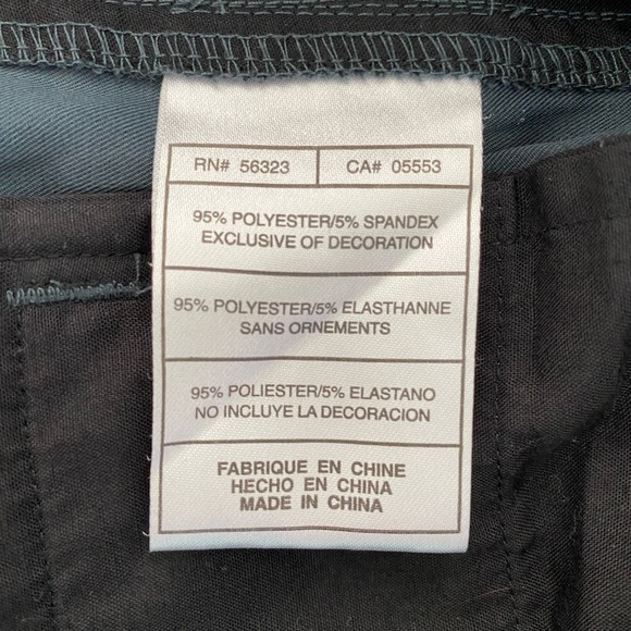 Nike Golf Mens Sz 34X32 Gray Pants Flat Front - Picture 4 of 4